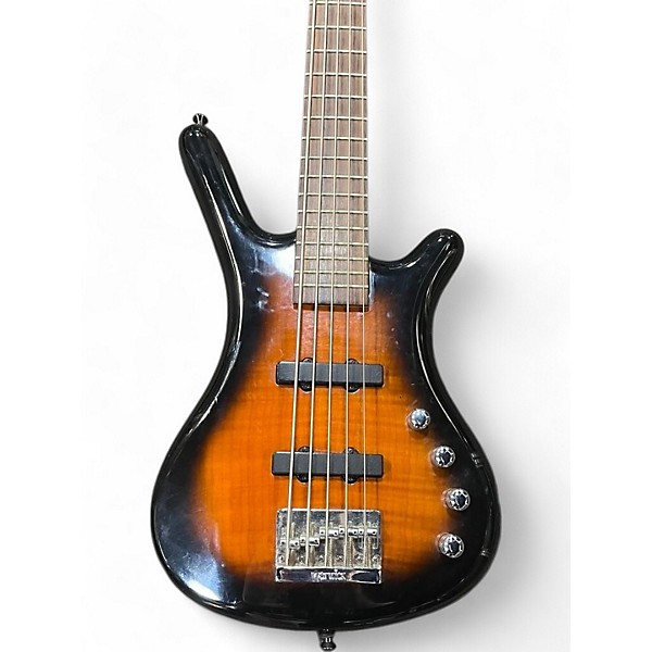 Used RockBass by Warwick corvette Sunburst Electric Bass Guitar
