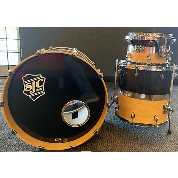 Used SJC Drums PARAMOUNT TUXEDO Drum Kit