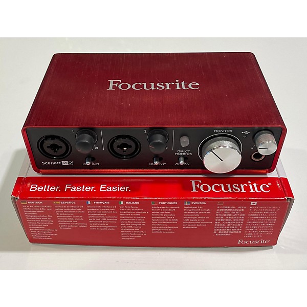 Used Focusrite Scarlett 2i2 Gen 2 Audio Interface