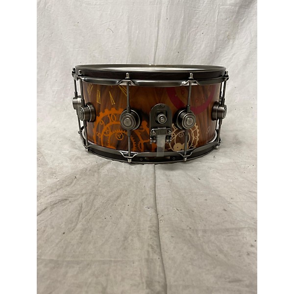 Used DW 14X6.5 Neil Peart Time Keeper Snare Drum