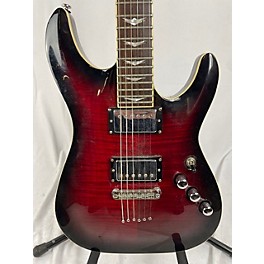 Used Schecter Guitar Research Used Schecter Guitar Research C1 Plus Black Cherry Solid Body Electric Guitar