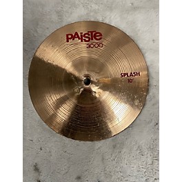 Used Universal Audio Used Paiste 10in 3000 SERIES SPLASH Cymbal