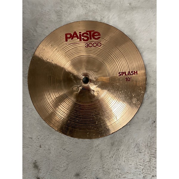 Used Used Paiste 10in 3000 SERIES SPLASH Cymbal