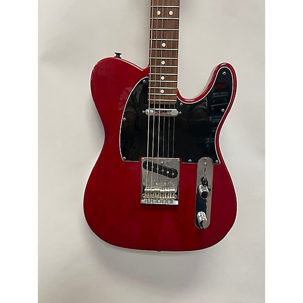 Used Fender Used Fender American Standard Telecaster Crimson Red Transparent Solid Body Electric Guitar