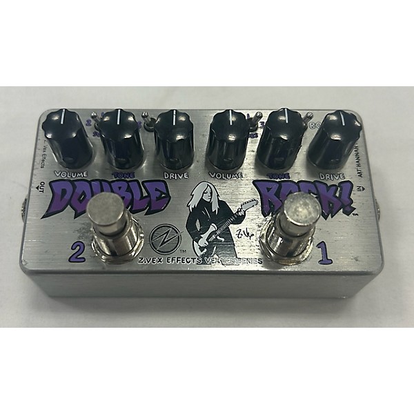 Used ZVEX Double Rock Effect Pedal