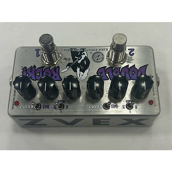 Used ZVEX Double Rock Effect Pedal