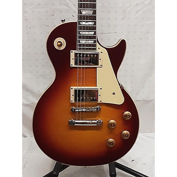 Used Epiphone Used Epiphone Gibson Custom 1959 Les Paul Standard 2 Tone Sunburst Solid Body Electric Guitar