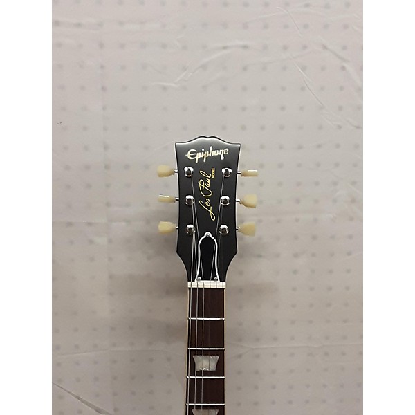 Used Epiphone Used Epiphone Gibson Custom 1959 Les Paul Standard 2 Tone Sunburst Solid Body Electric Guitar