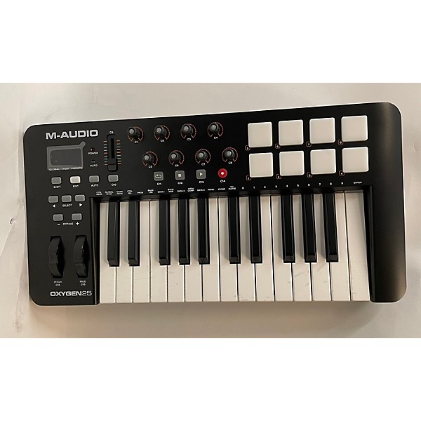 Used M-Audio Oxygen 25 Key MIDI Controller