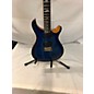 Used PRS Used PRS SE Custom 24 Trans Blue Solid Body Electric Guitar