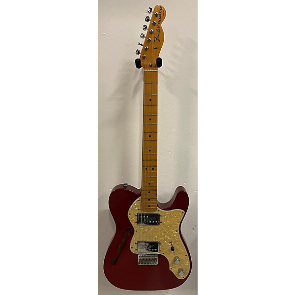 Used Fender Used 2022 Fender Vintera 70s Telecaster Thinline Candy Apple Red Hollow Body Electric Guitar