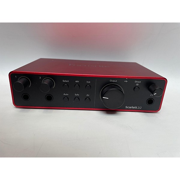 Used Focusrite SCARLETT 2I2 GEN 4 Audio Interface