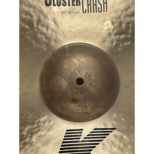 Used Zildjian Used Zildjian 20in K Cluster Crash Cymbal