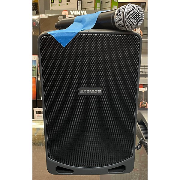 Used Samson Expedition XP106 With Wireless Mic Powered Speaker