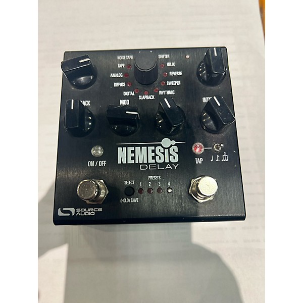 Used Source Audio NEMESIS DELAY Effect Pedal