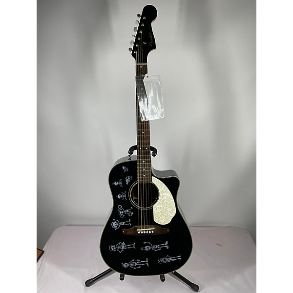 Used Fender Used Fender Sonoran SCE Black Acoustic Electric Guitar