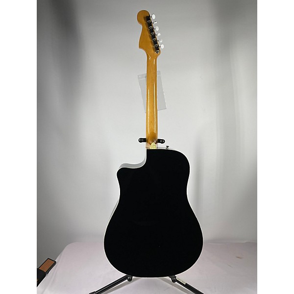 Used Fender Used Fender Sonoran SCE Black Acoustic Electric Guitar