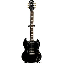 Used Epiphone Used Epiphone SG Standard Black Solid Body Electric Guitar