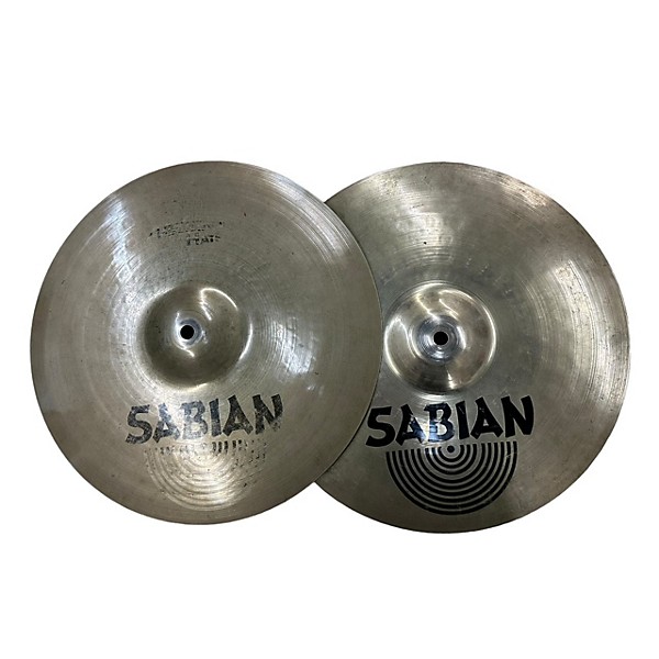 Used SABIAN Used SABIAN 14in AAX Stage Hi Hat Pair Cymbal