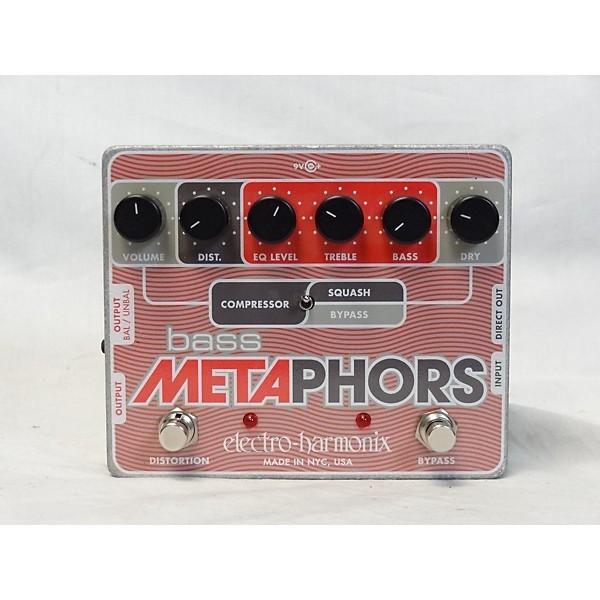 Used Electro-Harmonix Used Electro-Harmonix Bass Metaphors Compressor Bass Effect Pedal