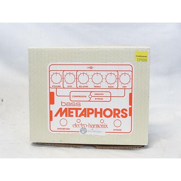 Used Electro-Harmonix Used Electro-Harmonix Bass Metaphors Compressor Bass Effect Pedal