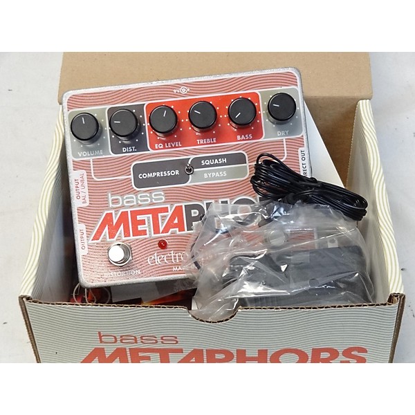 Used Electro-Harmonix Used Electro-Harmonix Bass Metaphors Compressor Bass Effect Pedal