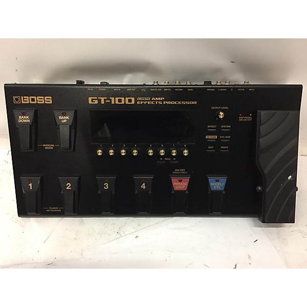 Used BOSS Used BOSS GT100 Effect Processor