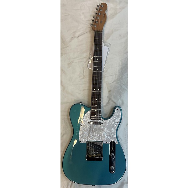 Used Fender Used Fender American Professional Telecaster Miami Blue Solid Body Electric Guitar