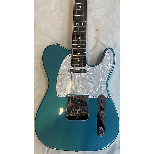 Used Fender Used Fender American Professional Telecaster Miami Blue Solid Body Electric Guitar