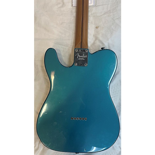 Used Fender Used Fender American Professional Telecaster Miami Blue Solid Body Electric Guitar