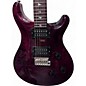 Used PRS 24 Artist Package Custom Trans Crimson Red Solid Body Electric Guitar