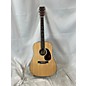 Used Martin Used Martin D10E Natural Acoustic Electric Guitar thumbnail