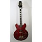 Used Epiphone Used Epiphone 50th Anniversary 1962 Reissue Sheraton E212TV Tremotone Red Hollow Body Electric Guitar