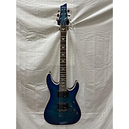 Used Schecter Guitar Research Used Schecter Guitar Research Omen Extreme 6 Ocean Blue Burst Solid Body Electric Guitar