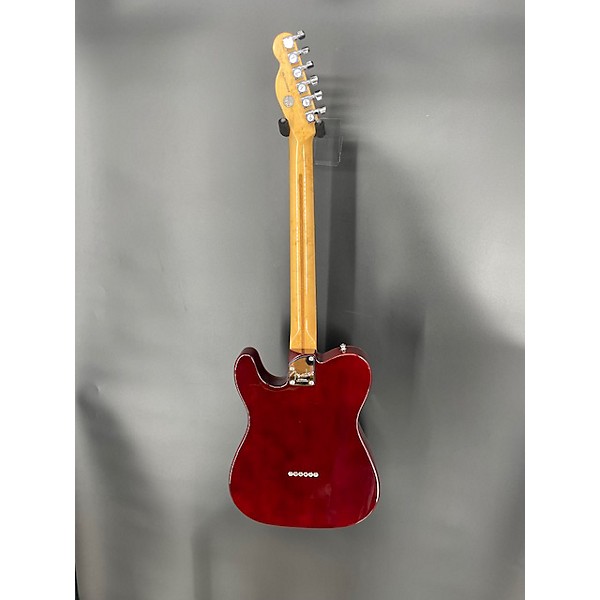 Used Fender American Select Telecaster Flame Maple Top Chambered Ash Body Hollow Body Electric Guitar