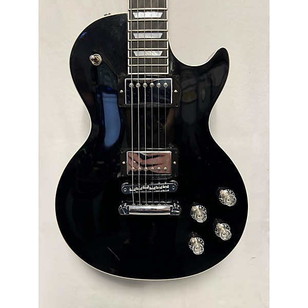 Used Gibson Used Gibson Les Paul Modern Standard Black Sparkle Solid Body Electric Guitar