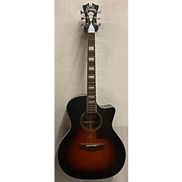 Used D'Angelico Used D'Angelico Premier Delancey Cutaway Dreadnought Sunburst Acoustic Electric Guitar