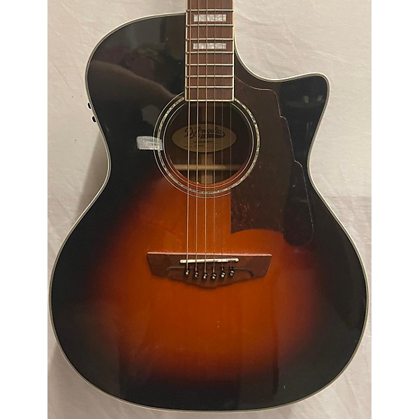 Used D'Angelico Used D'Angelico Premier Delancey Cutaway Dreadnought Sunburst Acoustic Electric Guitar