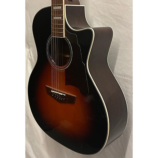 Used D'Angelico Used D'Angelico Premier Delancey Cutaway Dreadnought Sunburst Acoustic Electric Guitar