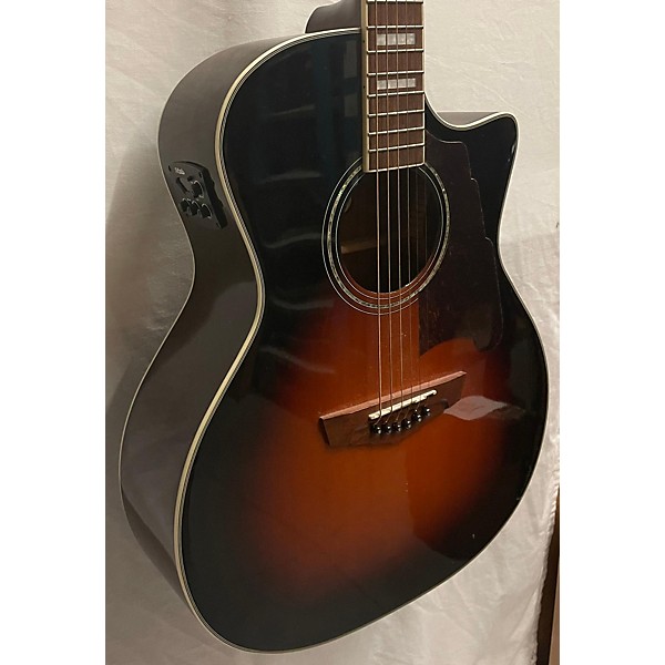 Used D'Angelico Used D'Angelico Premier Delancey Cutaway Dreadnought Sunburst Acoustic Electric Guitar