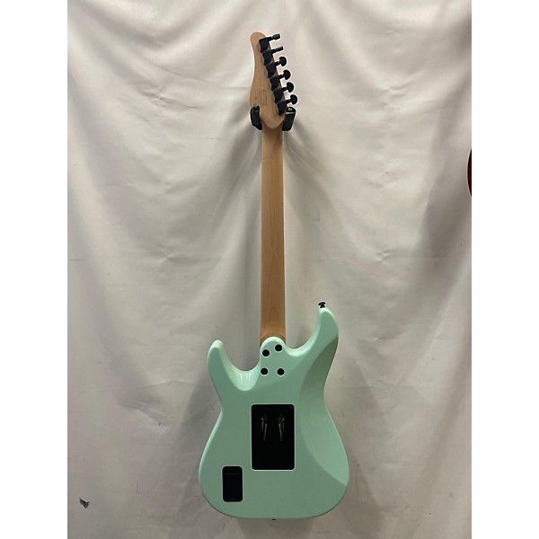 Used Schecter Guitar Research Used Schecter Guitar Research Sun Valley Super Shredder FR Sea Foam Green Solid Body Electri...