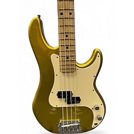 Used G&l LB-100 American Made Gold Sparkle Electric Bass Guitar