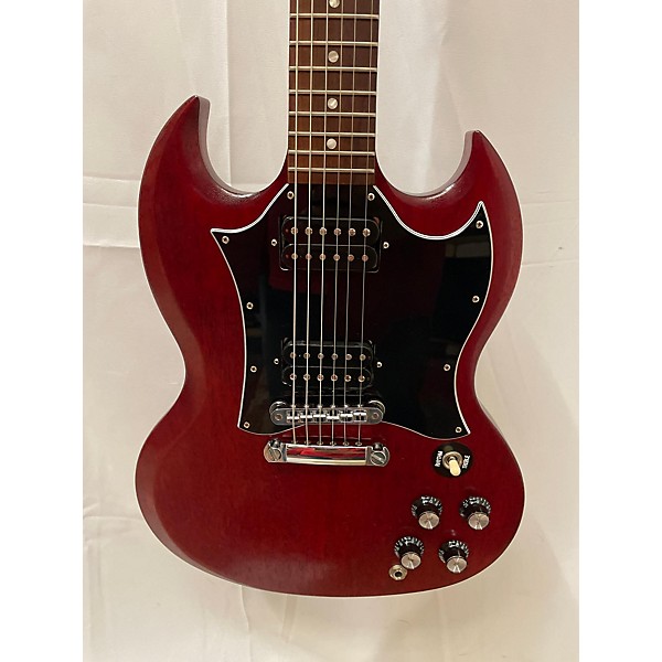 Used Gibson Used Gibson SG Special Worn Cherry Solid Body Electric Guitar