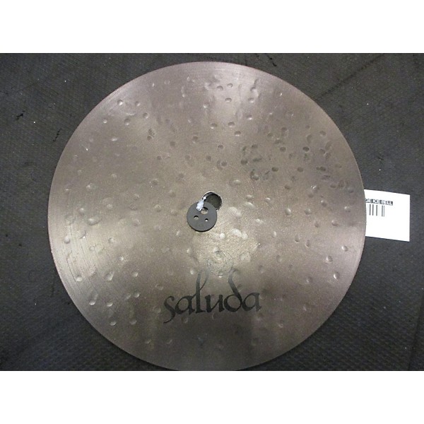 Used Saluda Used Saluda 10in Black Vintage Ice Bell Cymbal