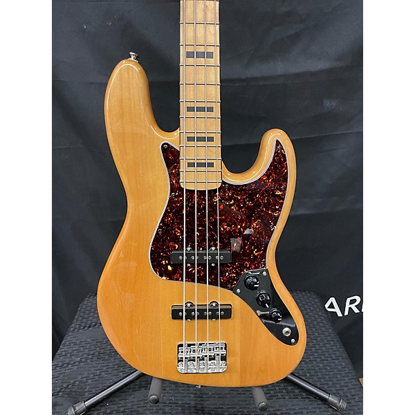 Used Squier Used Squier Classic Vibe 70s Jazz Bass Natural Electric Bass Guitar