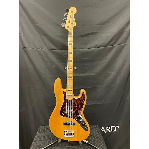 Used Squier Used Squier Classic Vibe 70s Jazz Bass Natural Electric Bass Guitar