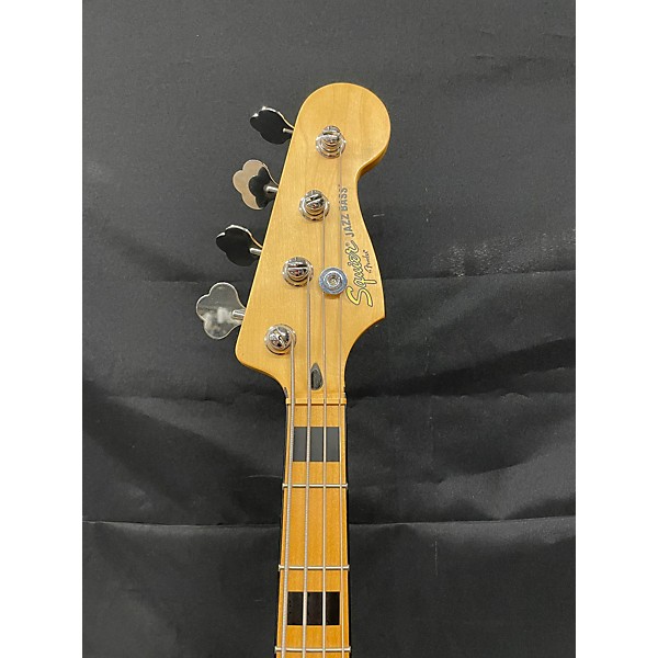 Used Squier Used Squier Classic Vibe 70s Jazz Bass Natural Electric Bass Guitar