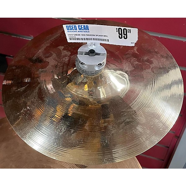 Used SABIAN Used SABIAN 10in Paragon Splash Brilliant Cymbal