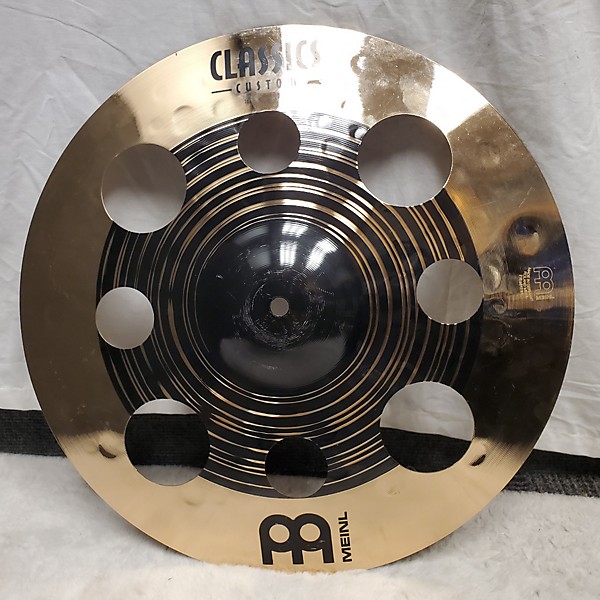 Used MEINL 16in CUSTOM CLASSICS DUAL TRASH CRASH Cymbal