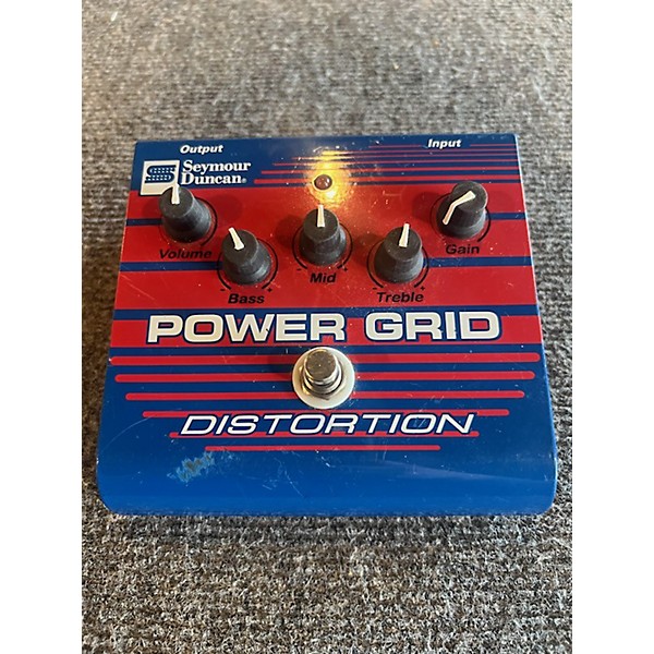 Used Seymour Duncan SFX08 Power Grid Distortion Effect Pedal